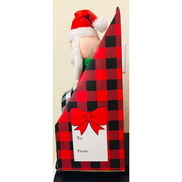 Dog Gift Set feeding bowl Plushies christmas design Santa - Picture 5 of 6